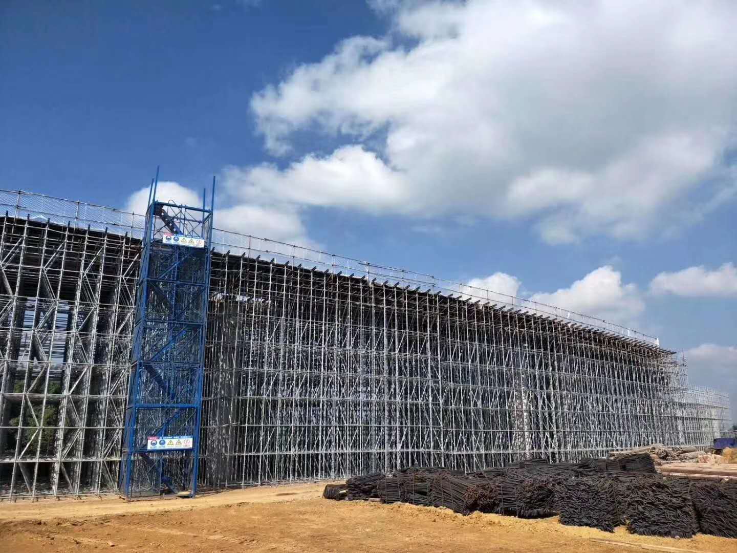 盤扣腳手架搭建周期短，經(jīng)濟(jì)效益好！